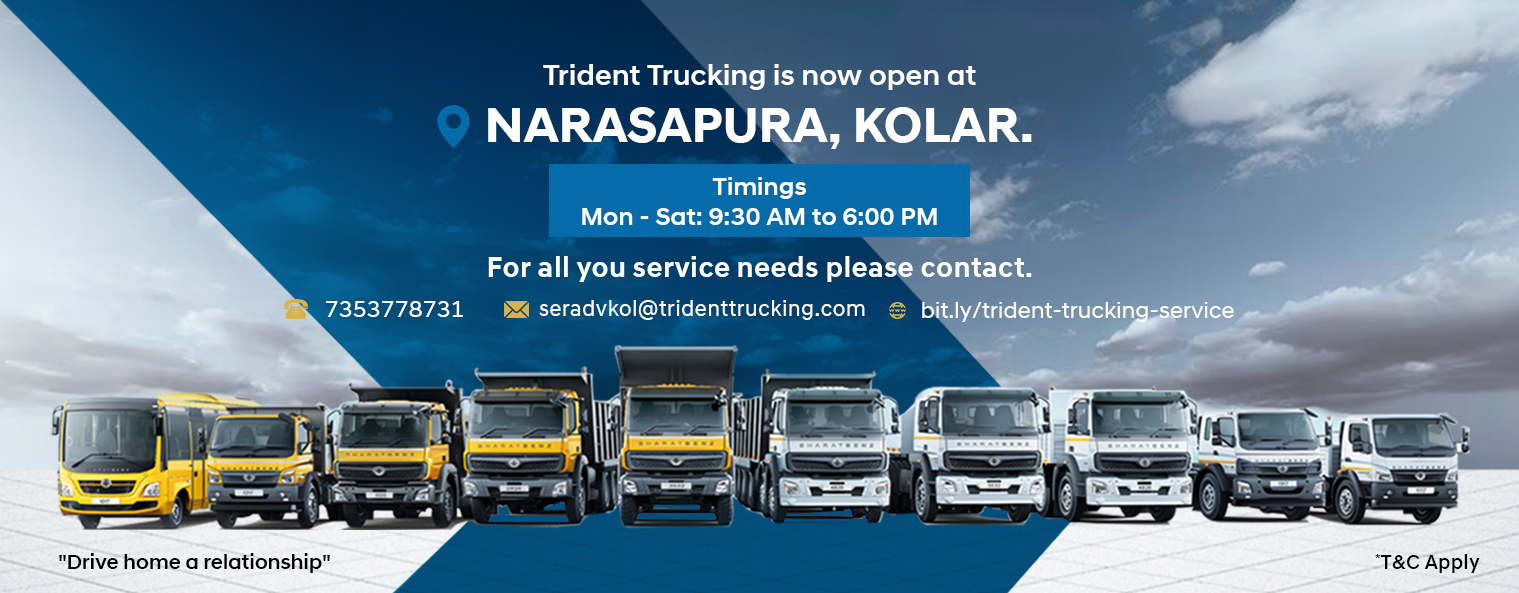 Trident Trucking Narasapura Banner