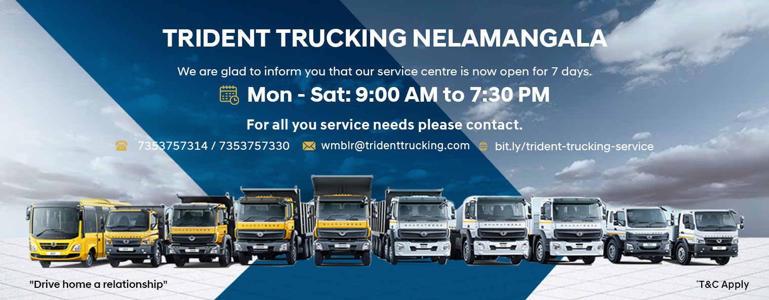 Trident Trucking Nelamangala Banner
