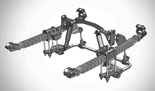9t chassis suspension